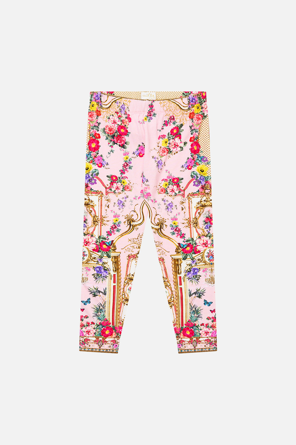 KIDS LEGGINGS W ELASTIC WAIST SHE’S NO WALLFLOWER