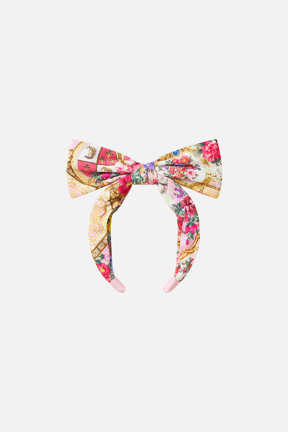 The CAMILLA KIDS HEADBAND W LARGE BOW SHE’S NO WALLFLOWER