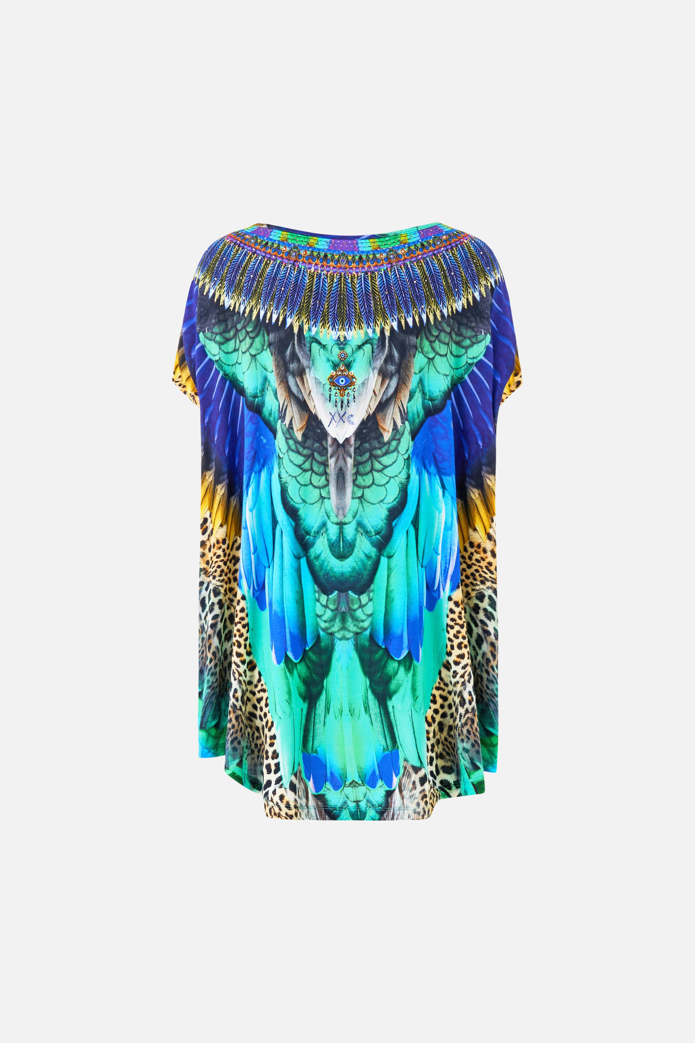 CAMISETA HOLGADA VUELO EN LA JUNGLA