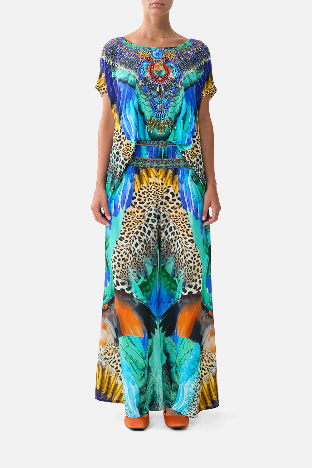 LOOSE FIT TEE JUNGLE FLIGHT