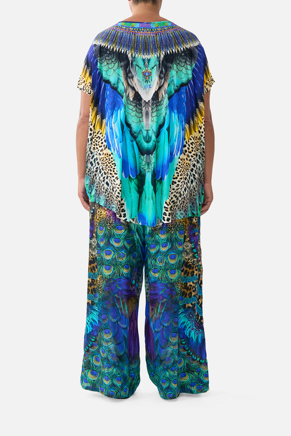 CAMISETA HOLGADA VUELO EN LA JUNGLA