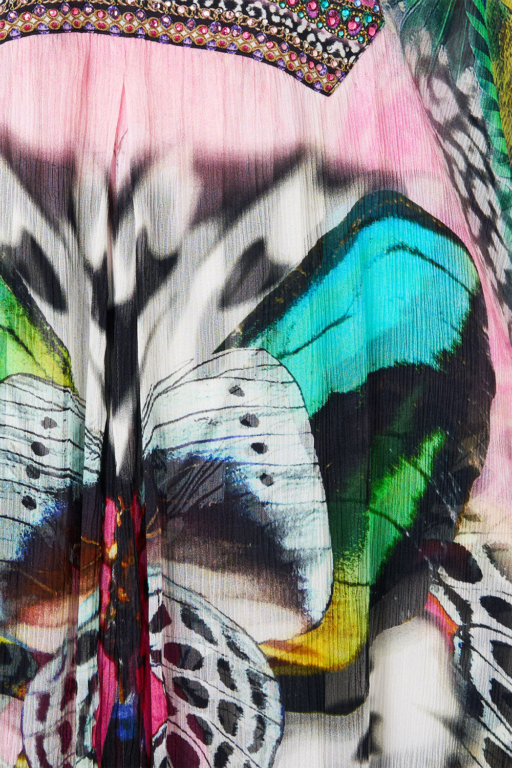 The CAMILLA LONG KAFTAN WITH WAIST DETAIL MILLAMORPHOSIS