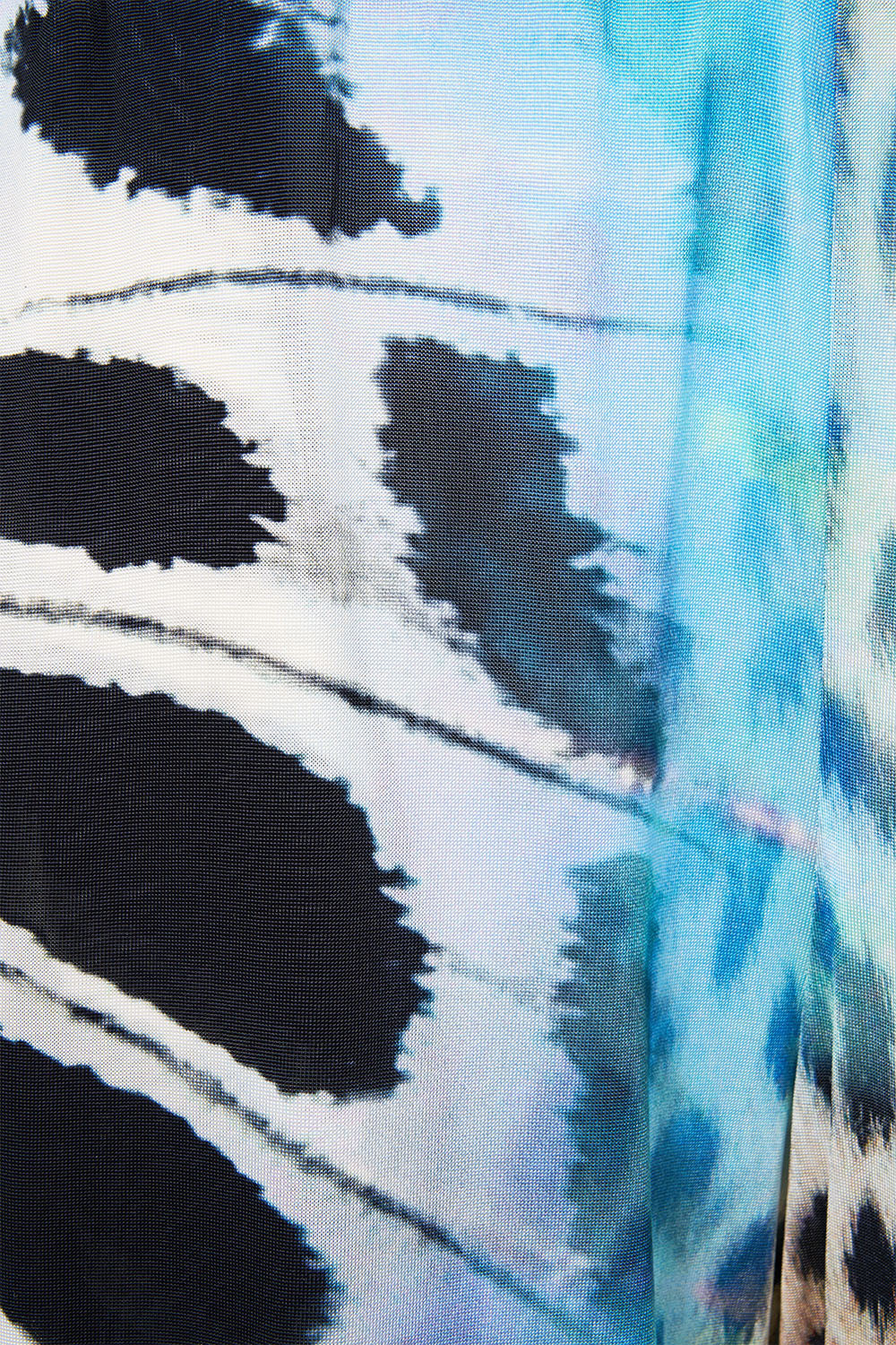 The CAMILLA STRAIGHT LEG JERSEY PANTS WITH SIDE PANELS BUTTERFLY BOHEMIA
