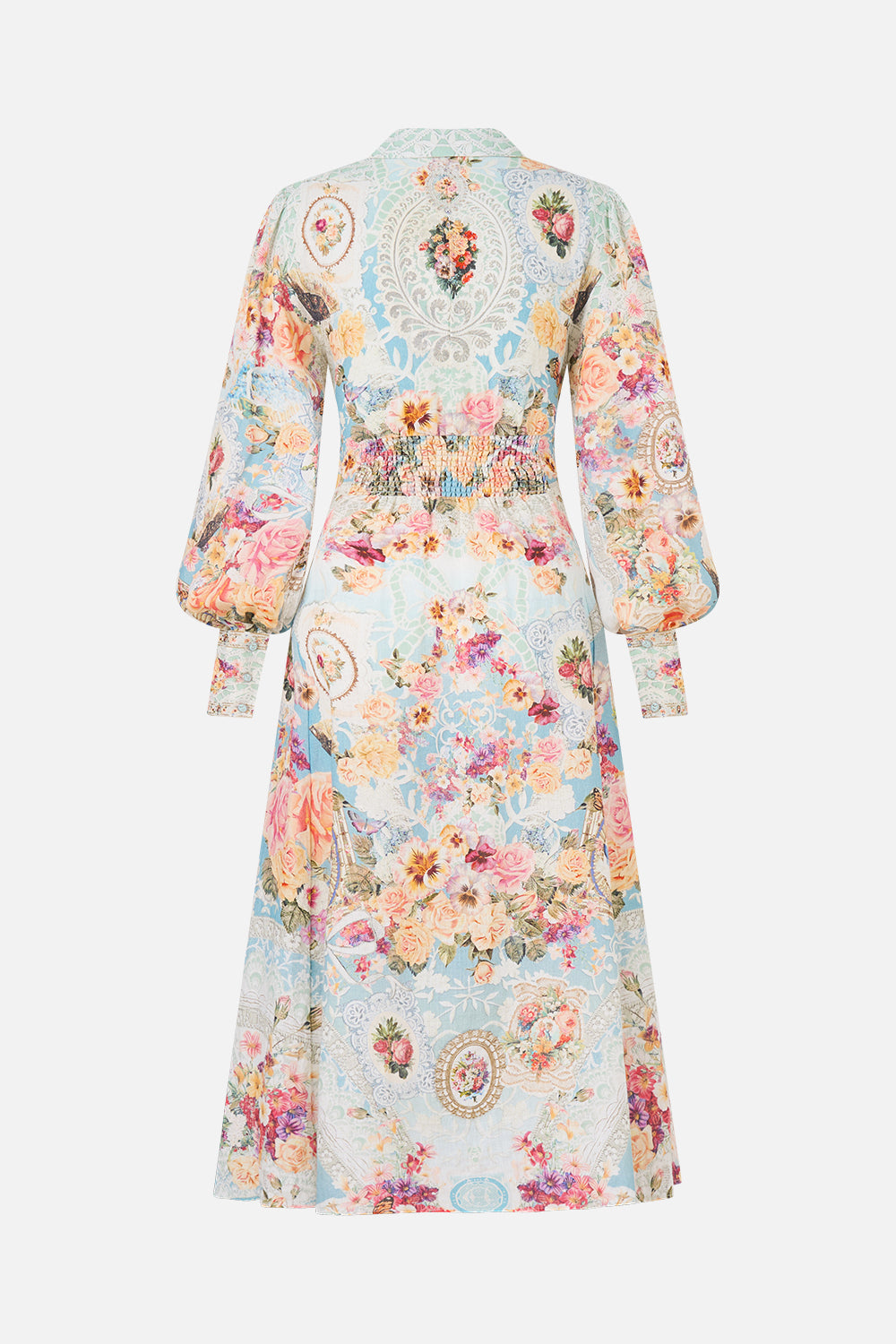WAIST TIE SHIRT DRESS A TASTE FOR LACE