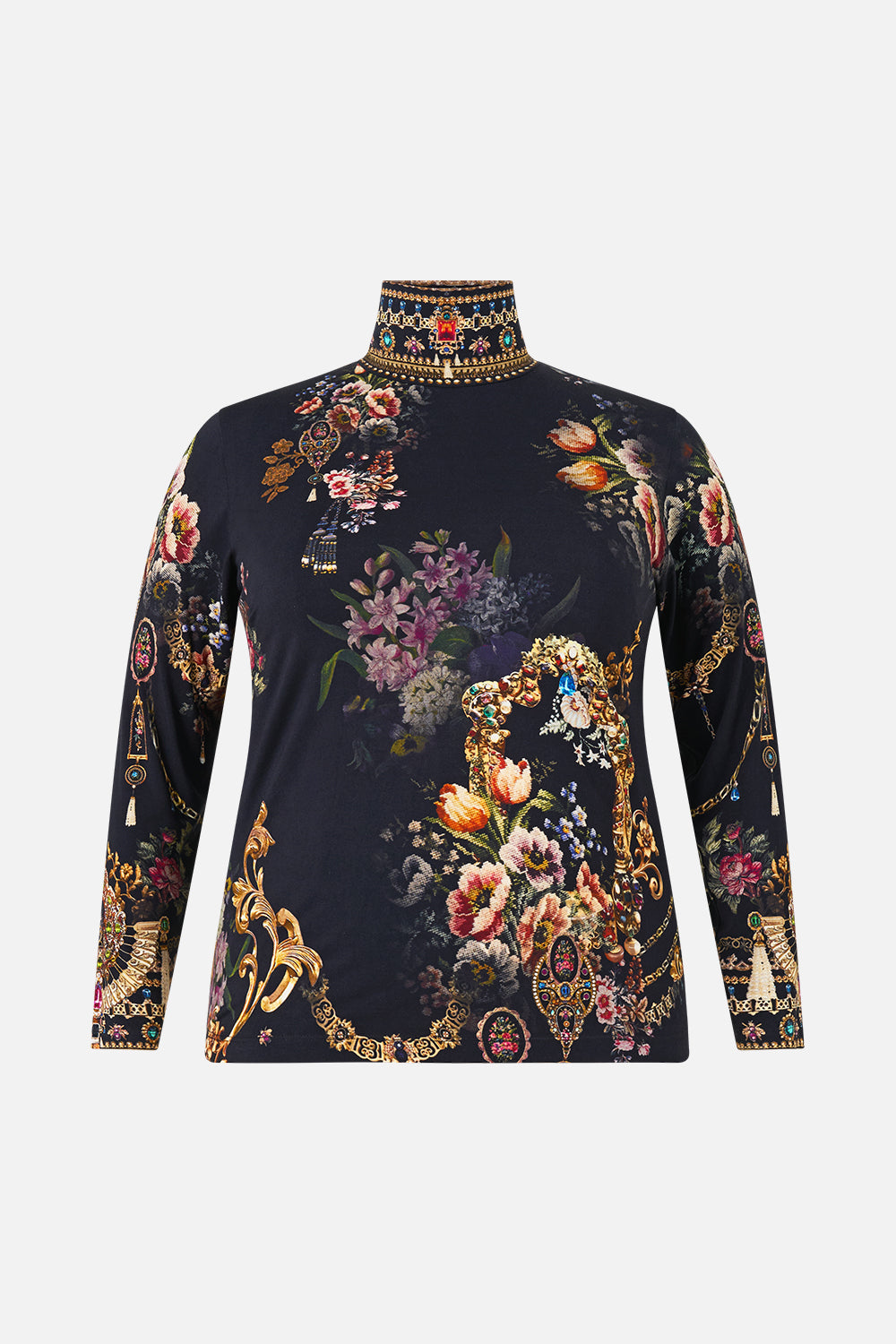 JERSEY CUELLO ALTO NIGHT GARDEN