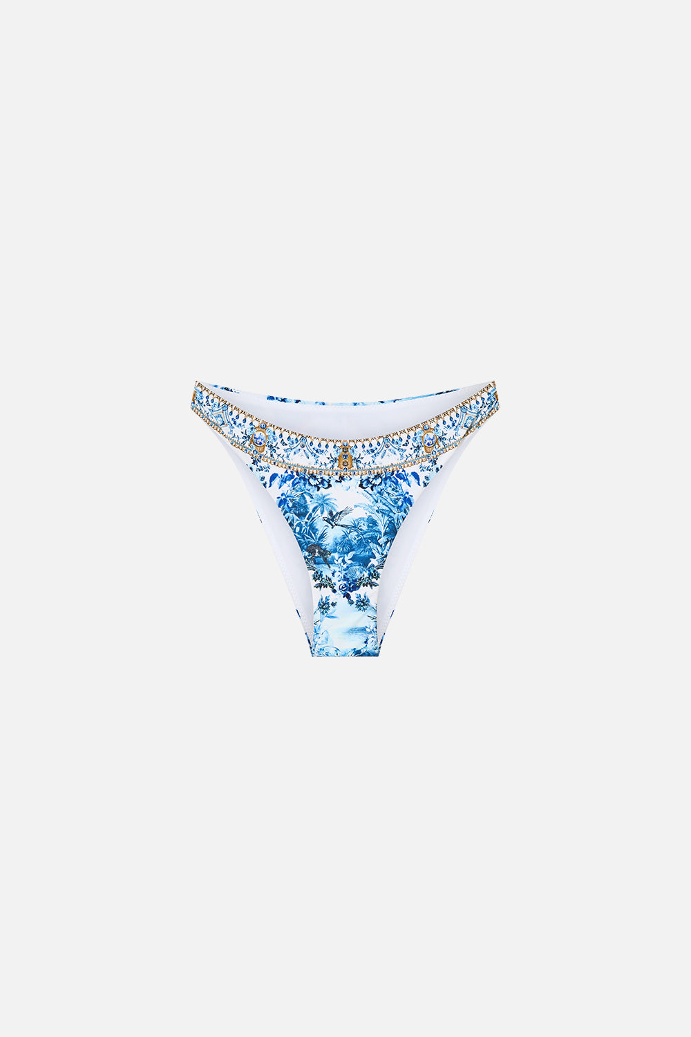 The CAMILLA MINI REGULAR BIKINI BOTTOM THE PORCELAIN PARLOUR