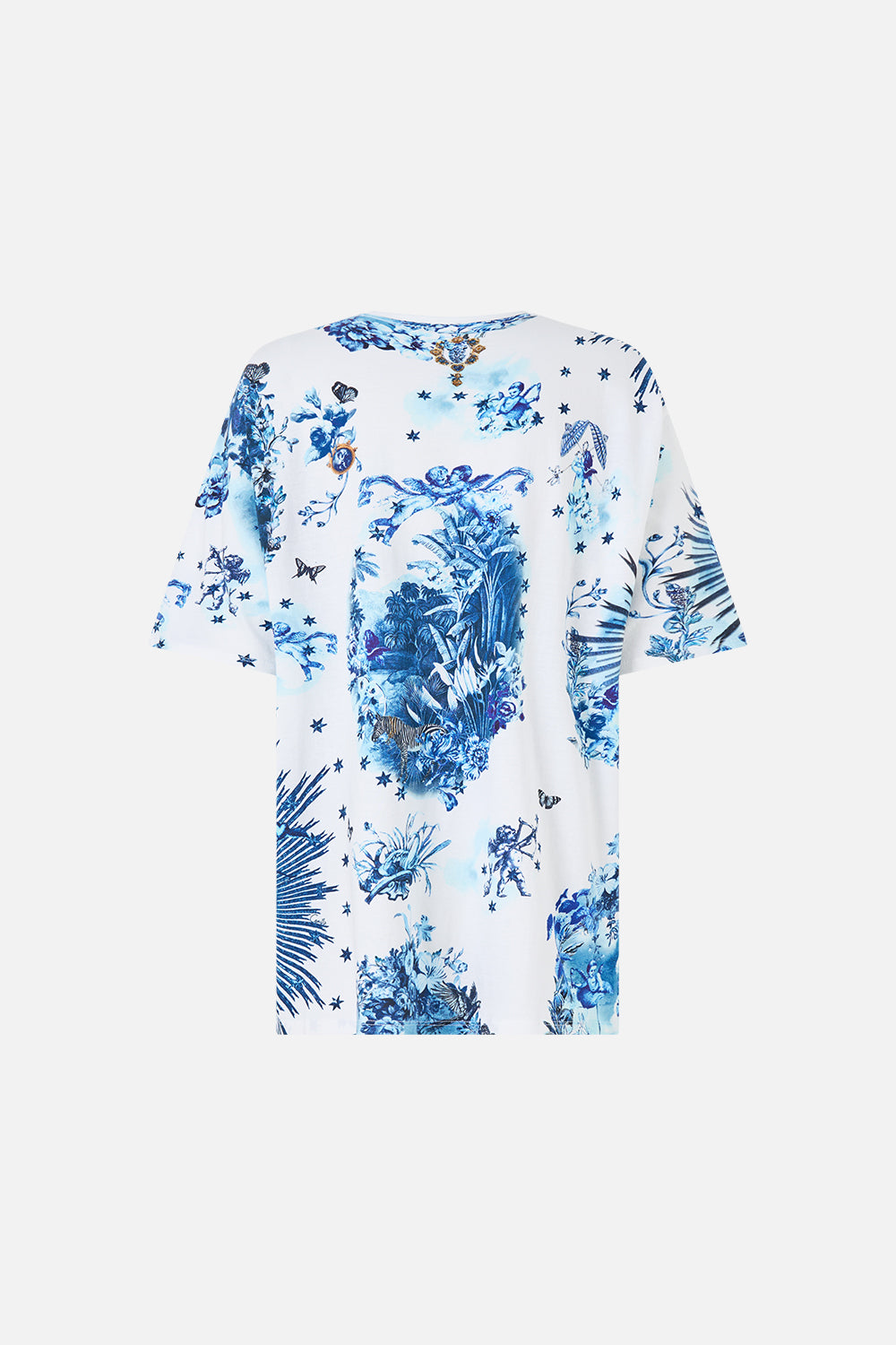 The CAMILLA OVERSIZED BAND TEE THE PORCELAIN PARLOUR