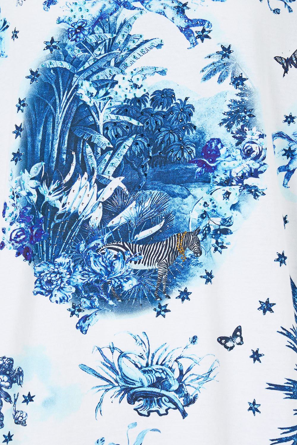 The CAMILLA OVERSIZED BAND TEE THE PORCELAIN PARLOUR