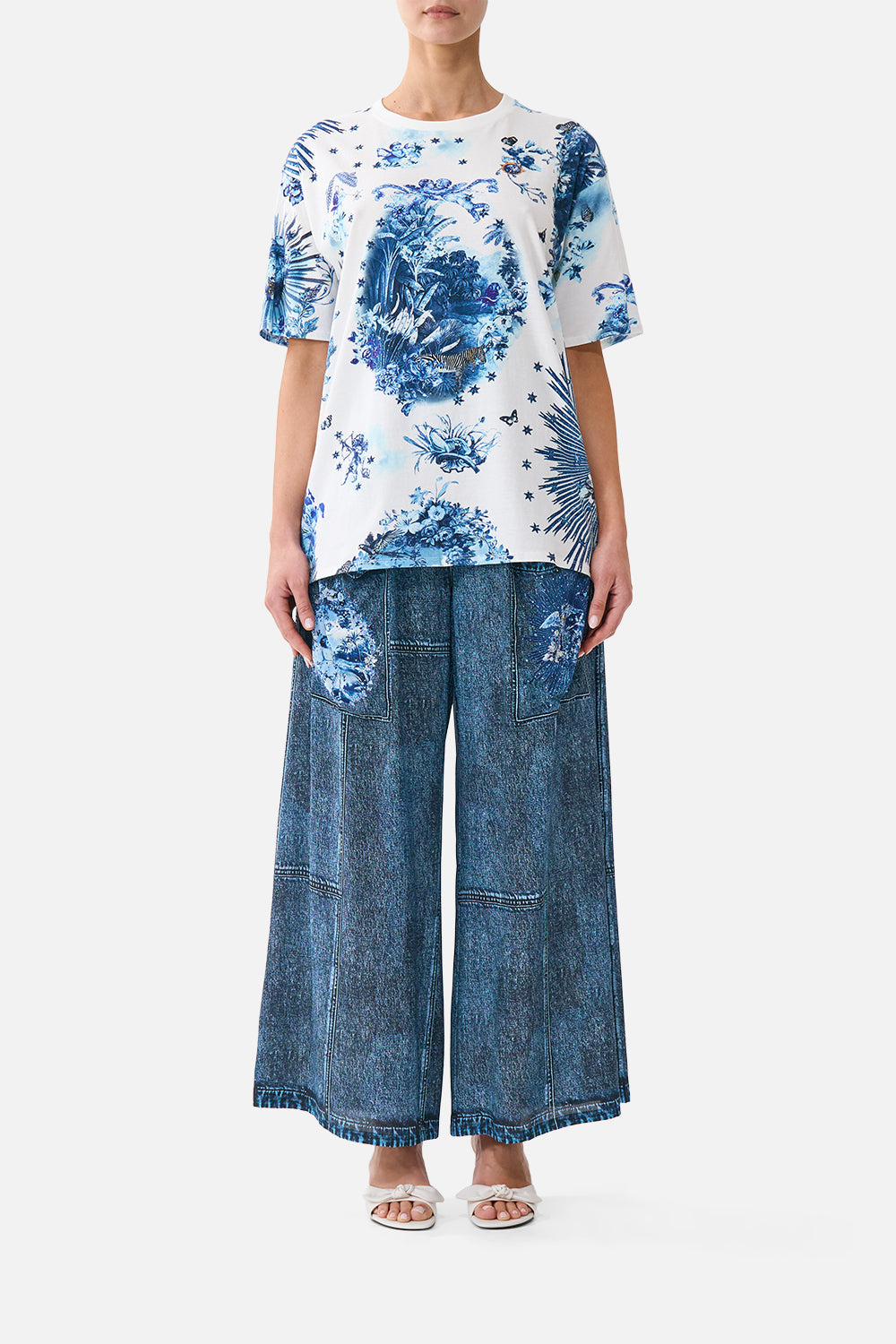 OVERSIZED BAND TEE THE PORCELAIN PARLOUR