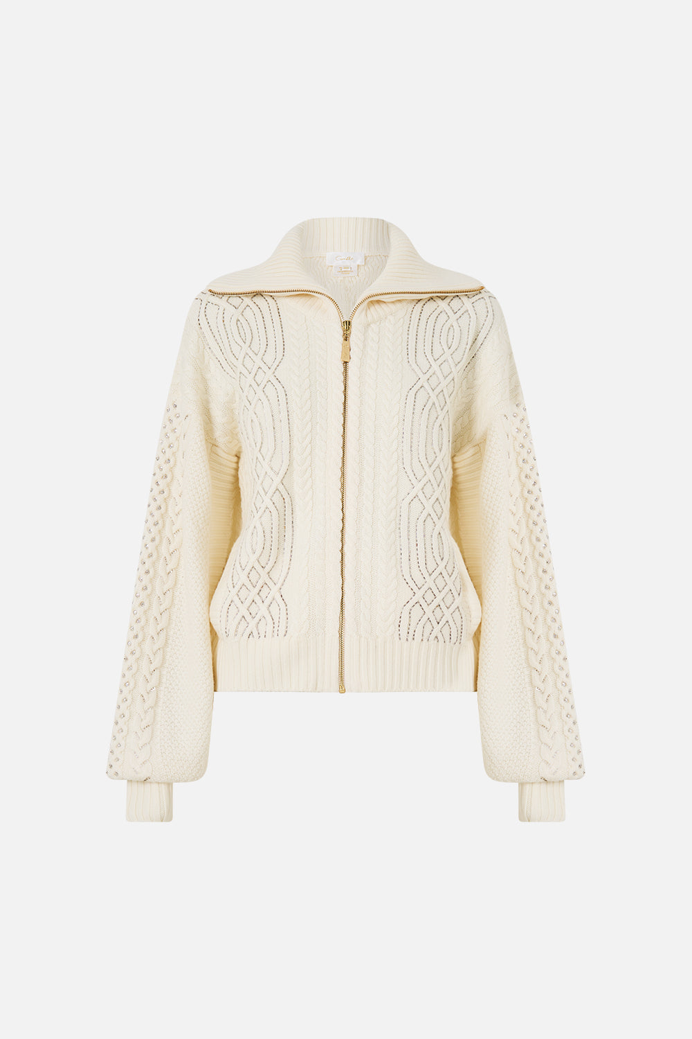 BOMBER DE PUNTO CON CUELLO SOLAPA OBRA MAESTRA VERANIEGA