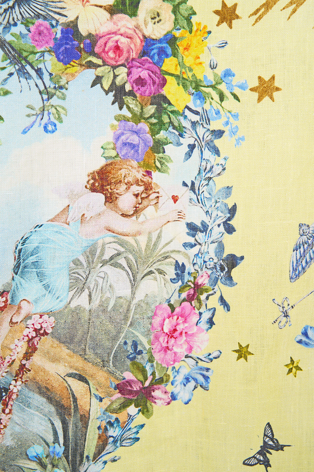 The CAMILLA WAISTBAND DRESS WITH TIE DETAIL CHINOISERIE CHILD