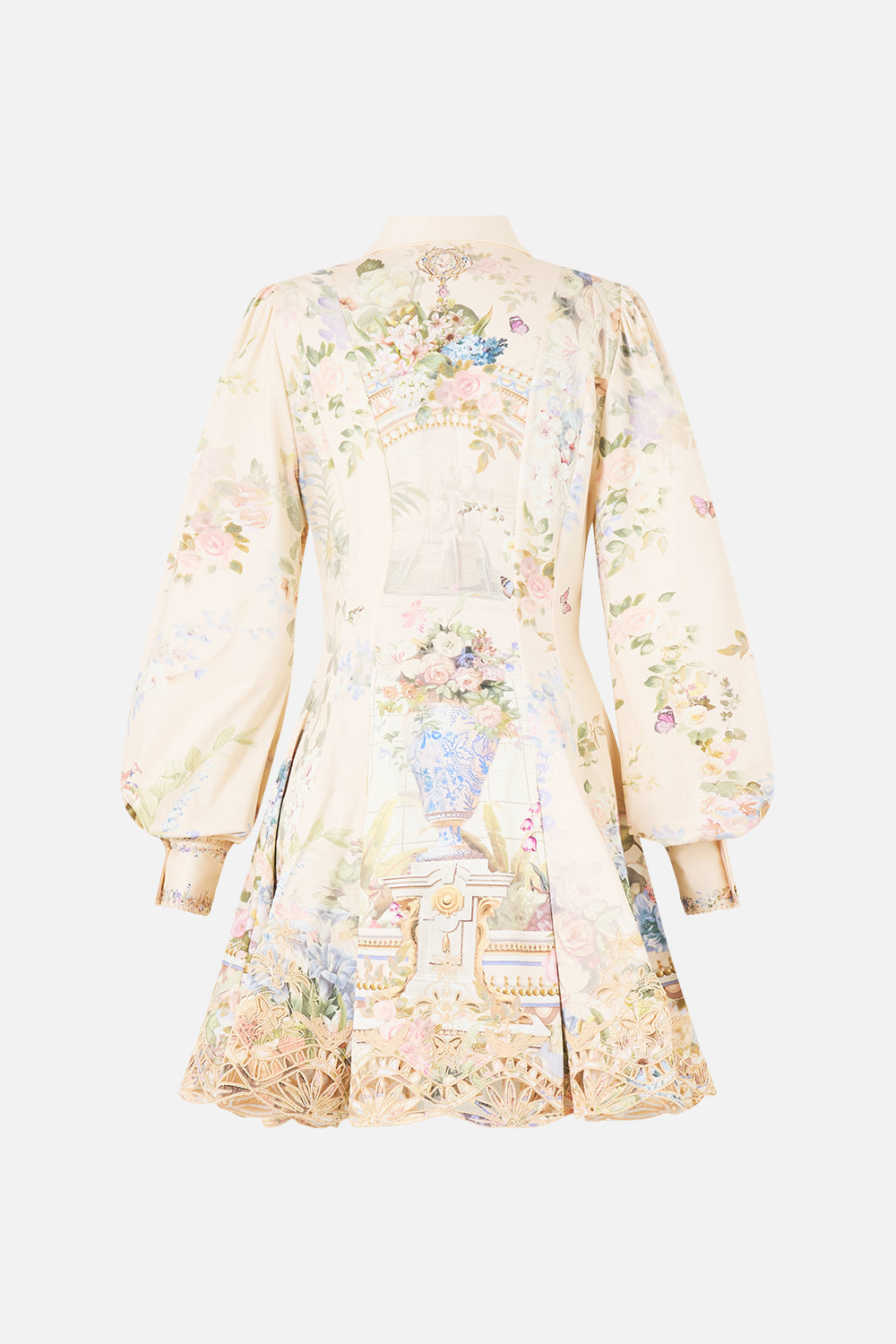 The CAMILLA SHORT BUTTON FRONT SHIRT DRESS MIDSUMMER MASTERPIECE