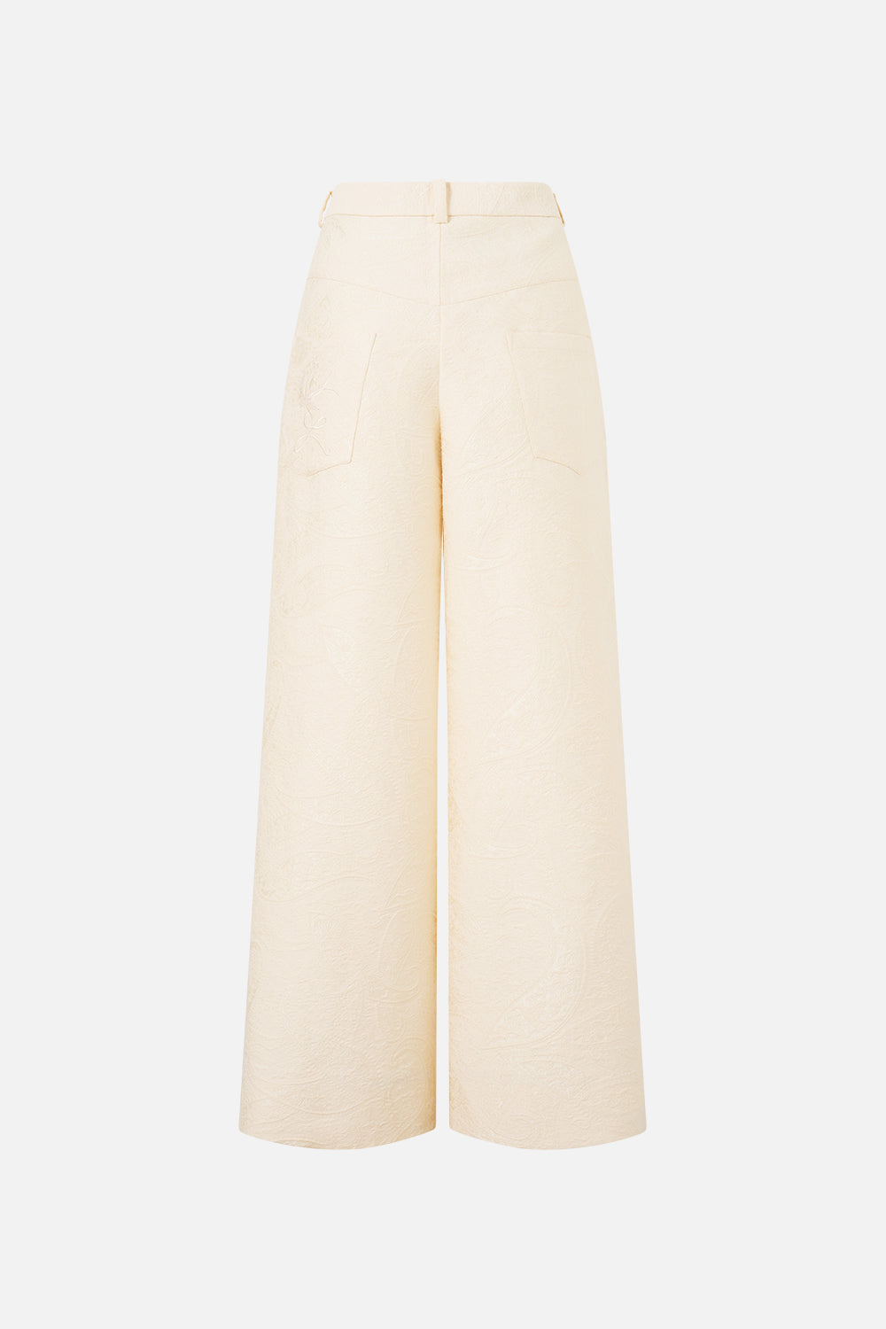 PANTALÓN RELAJADO CON CANESÚ TRASERO OBRA MAESTRA DE VERANO