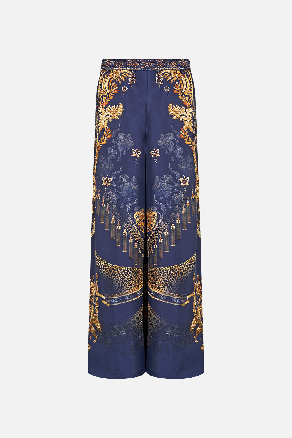 STRAIGHT LEG PANT CLOAKED IN BAROQUE