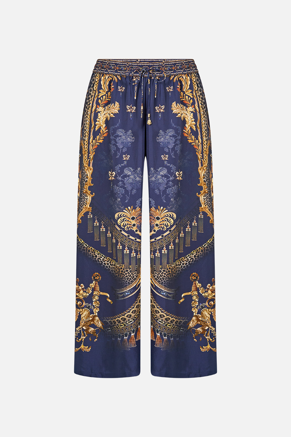 STRAIGHT LEG PANT CLOAKED IN BAROQUE