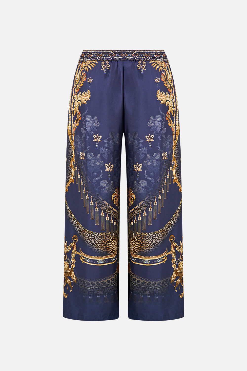 STRAIGHT LEG PANT CLOAKED IN BAROQUE