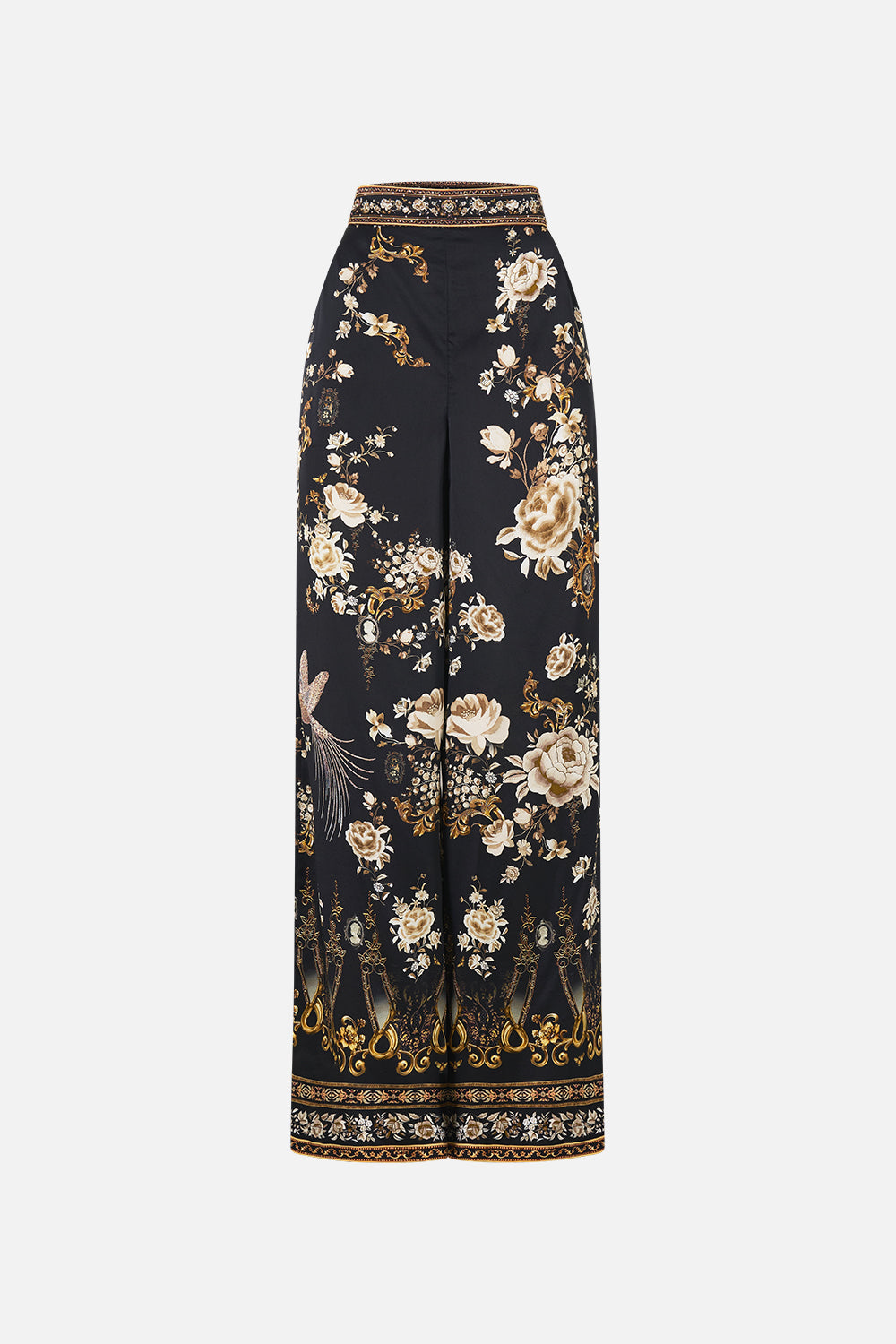 PANTALÓN DE PIERNA RECTA HOLGADO FOLCLORE FLAMENCO