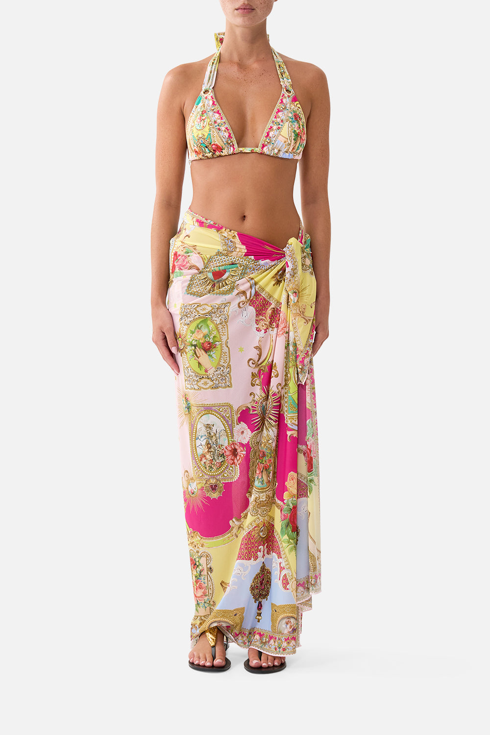 The CAMILLA MULTI WEAR LONG SARONG PAINTED PRAYERSPAINTED PRAYERS