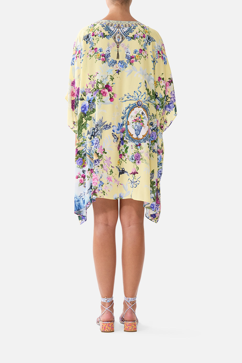 The CAMILLA SHORT LACE UP KAFTAN CHINOISERIE CHILD