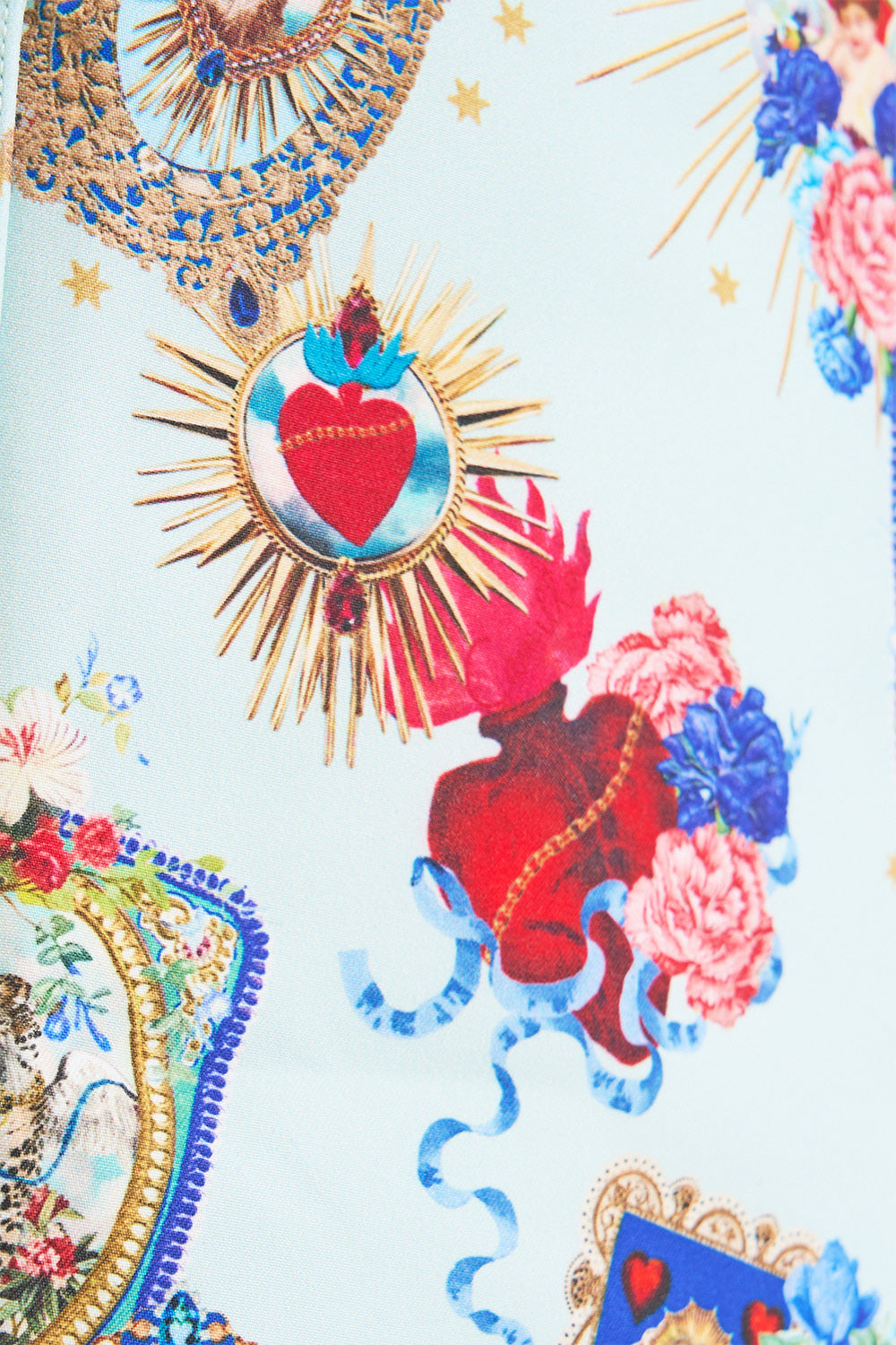 The CAMILLA MID LENGTH BOARDSHORT WITH FIXED WAIST VERSES IN VINTAGE