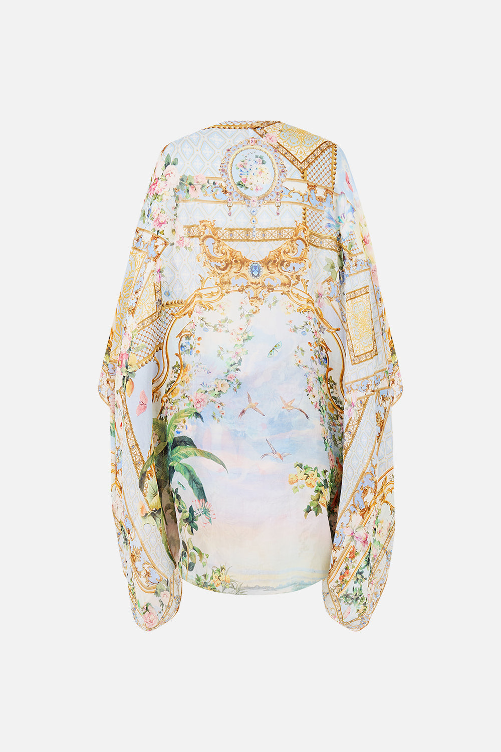 The CAMILLA SILK CHIFFON SHRUG SISI SOCIETY