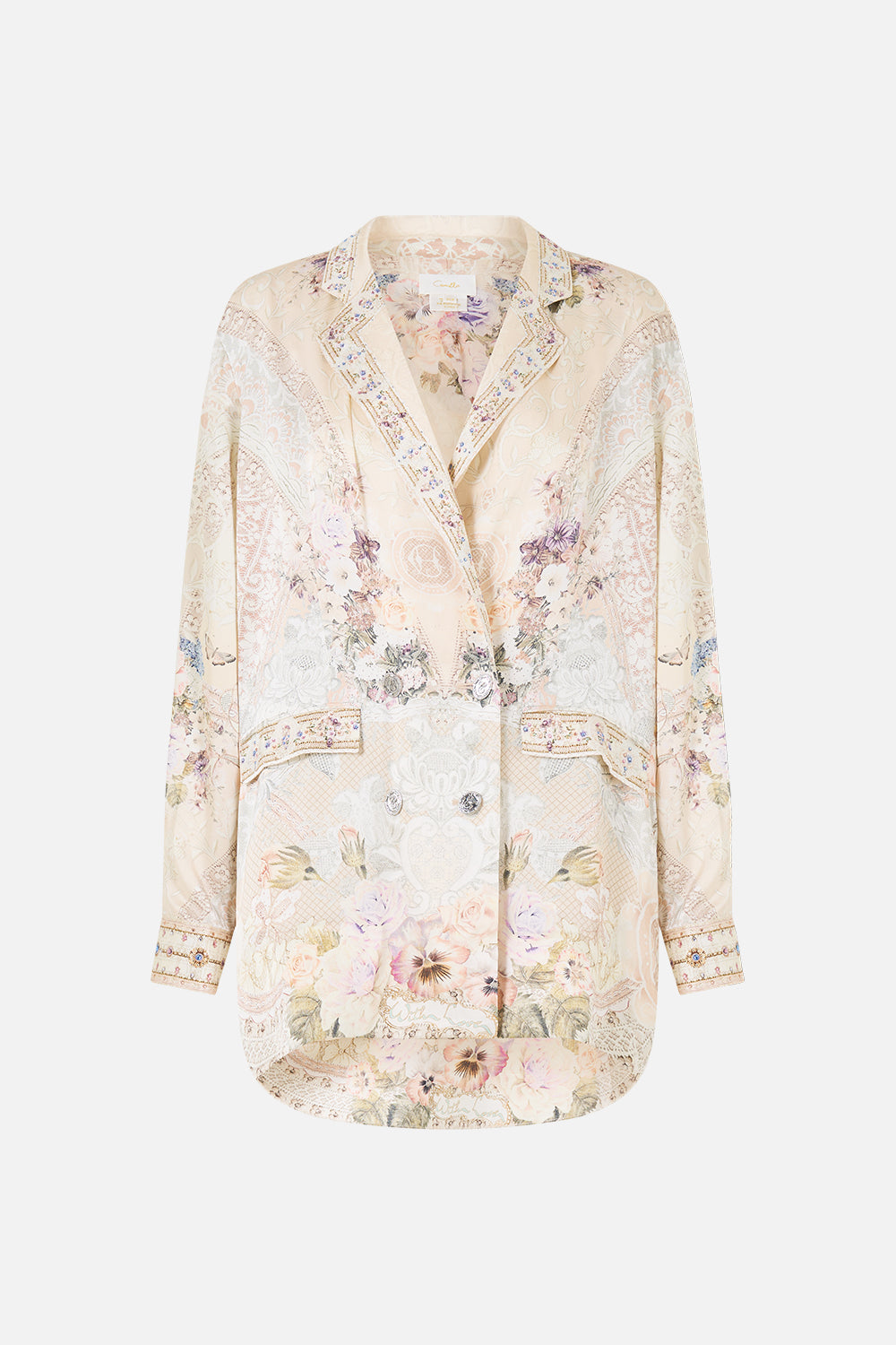 CHAQUETA CRUZADA SUAVE TEJIDA CON AMOR