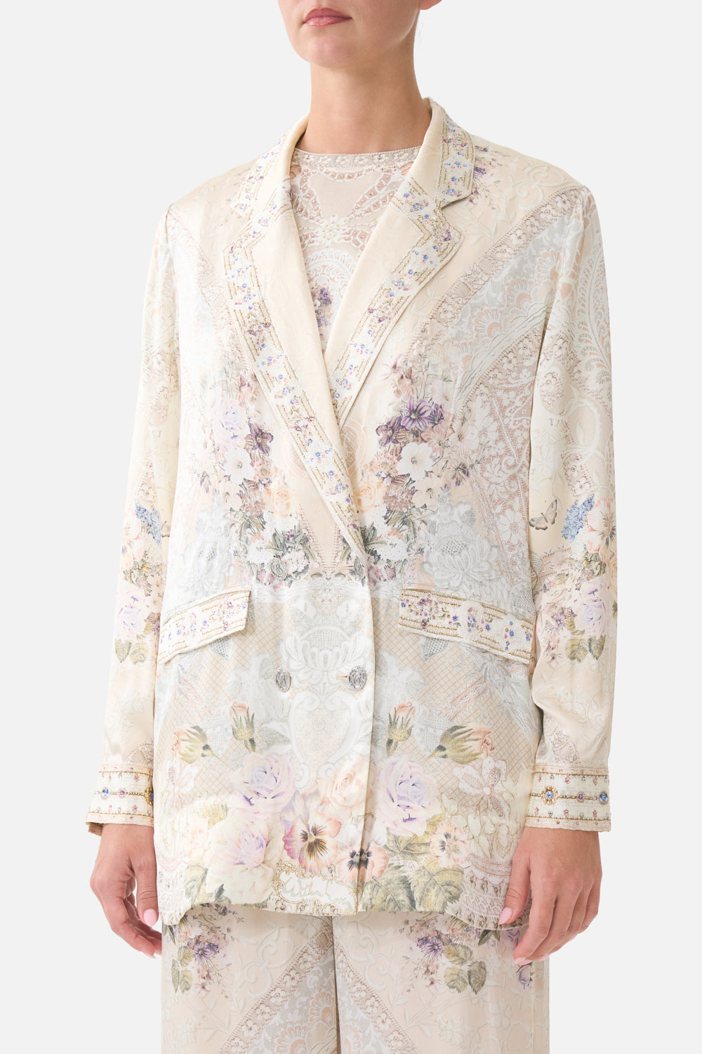 CHAQUETA CRUZADA SUAVE TEJIDA CON AMOR