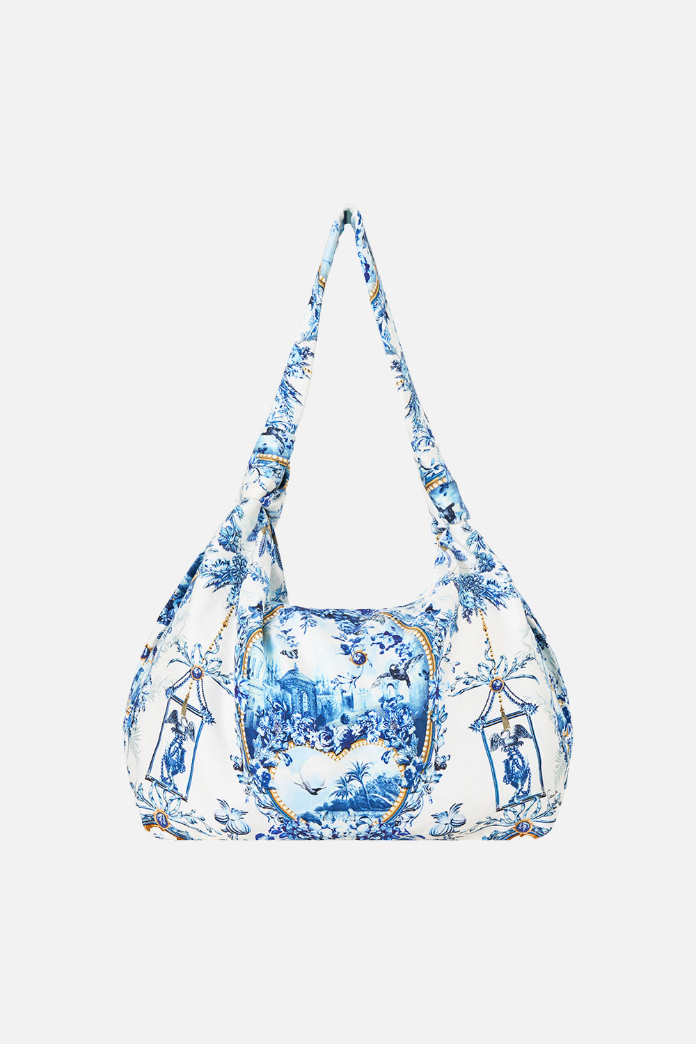 BOLSO DE HOMBRO HOLGADO CON NUDOS THE PORCELAIN PARLOUR