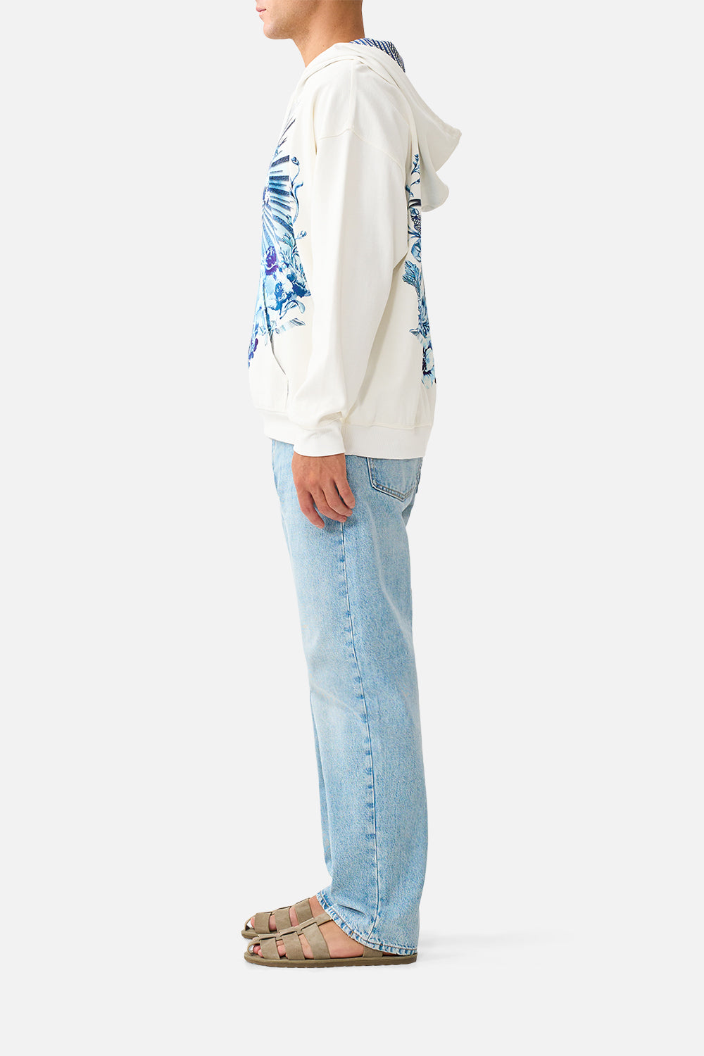 SUDADERA CON CAPUCHA HOLGADA DE CORTE RELAJADO CON BOLSILLO CANGURO THE PORCELAIN PARLOUR