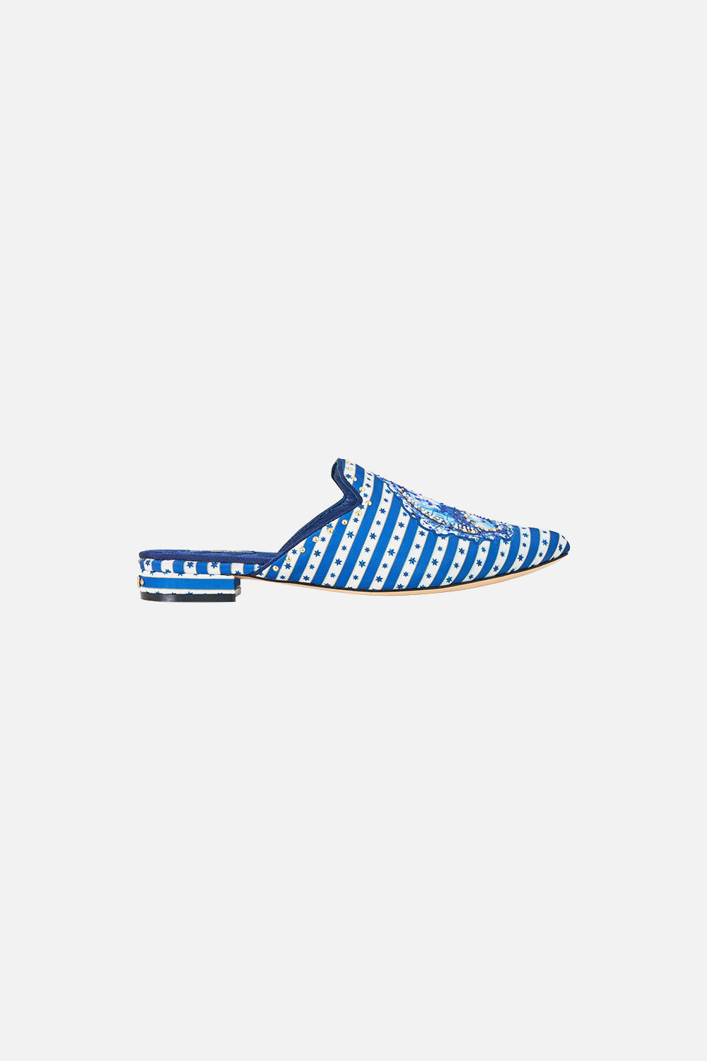 The CAMILLA BELLE EMBELLISHED SLIPPER THE PORCELAIN PARLOURTHE PORCELAIN PARLOUR