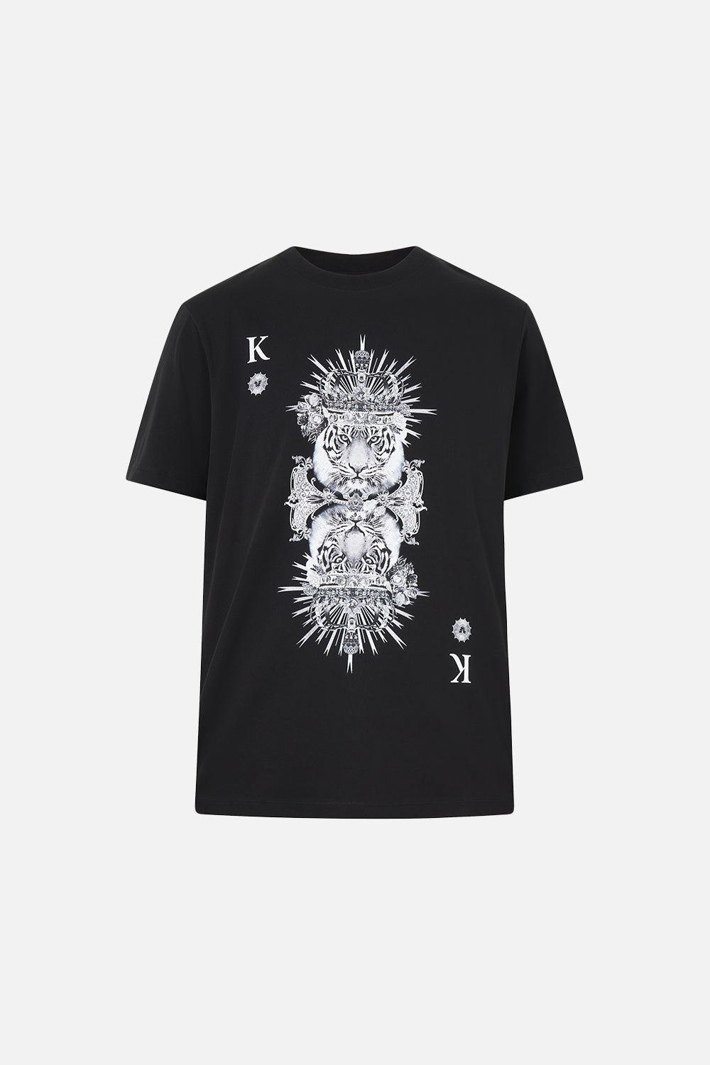 The CAMILLA RELAXED HEAVYWEIGHT CREW NECK TEE VERSES IN VINTAGE