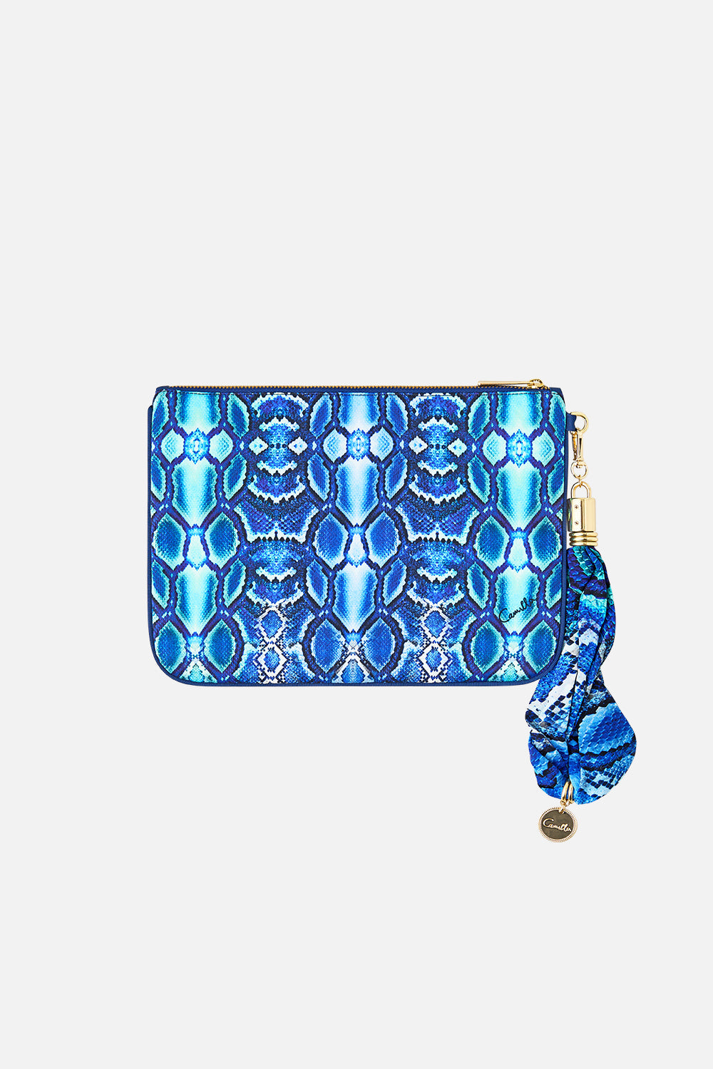 FOULARDO EMBRAGUE LA SERPIENTE DE ZAFIRO
