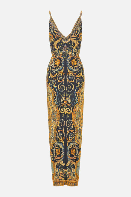 long fall floral dresses Autumn Odyssey Aria Gown– Teuta Matoshi main image 0