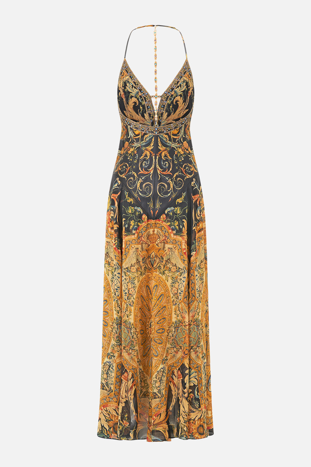 VESTIDO LENCERO CON DETALLE METALIZADO MUSEUM MEMOIRS