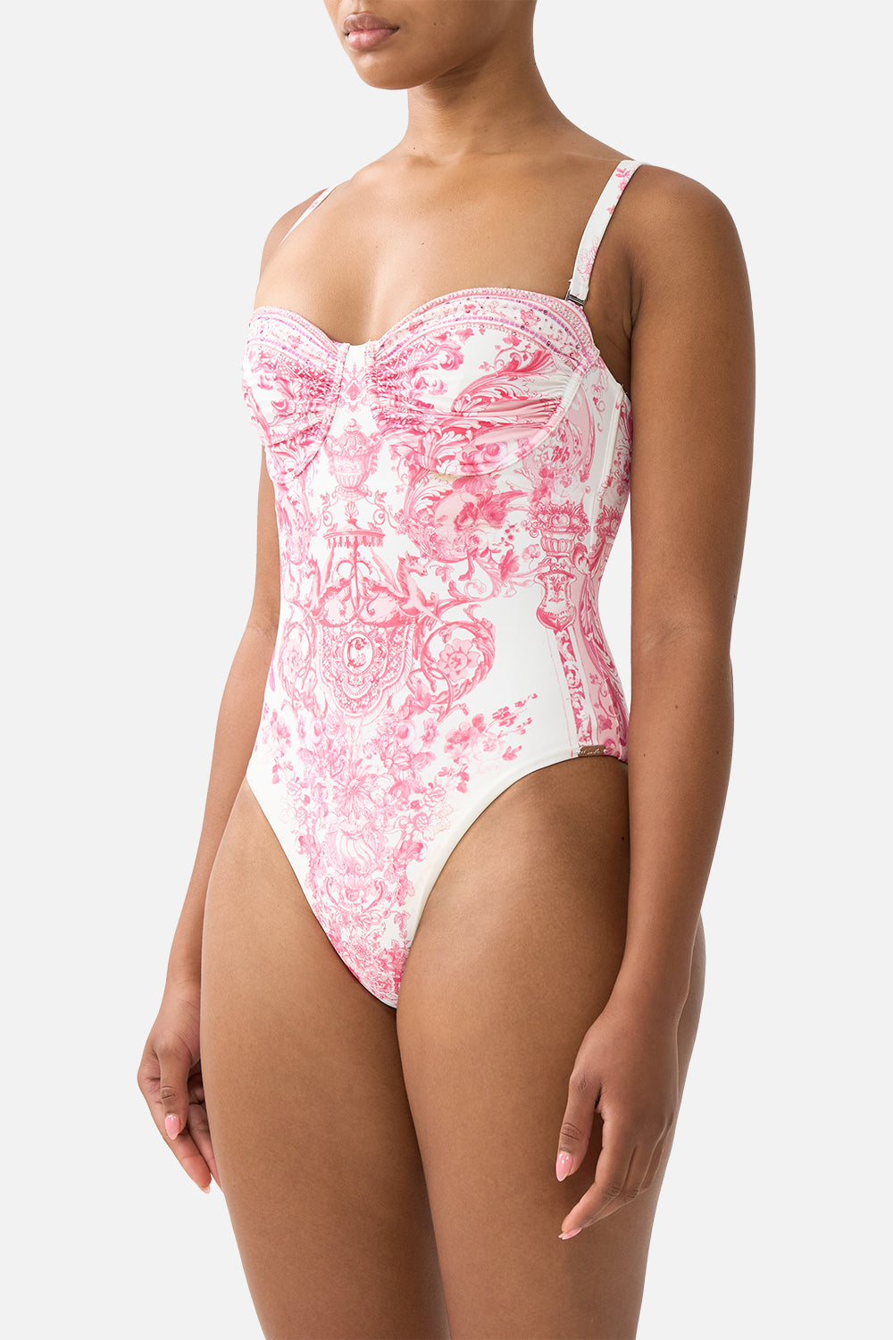 COPA FRUNCIDA CON ARO ENTERIZO LIVIN LA VIDA ROSA