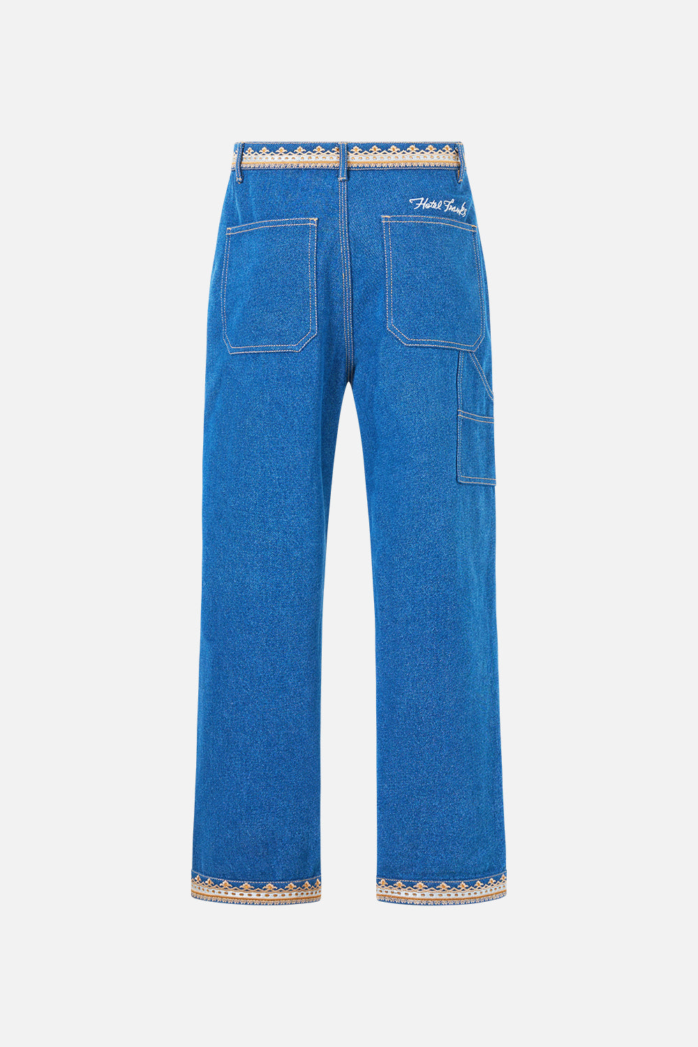 PANTALÓN DE TRABAJO RECTO ESTILO VINTAGE