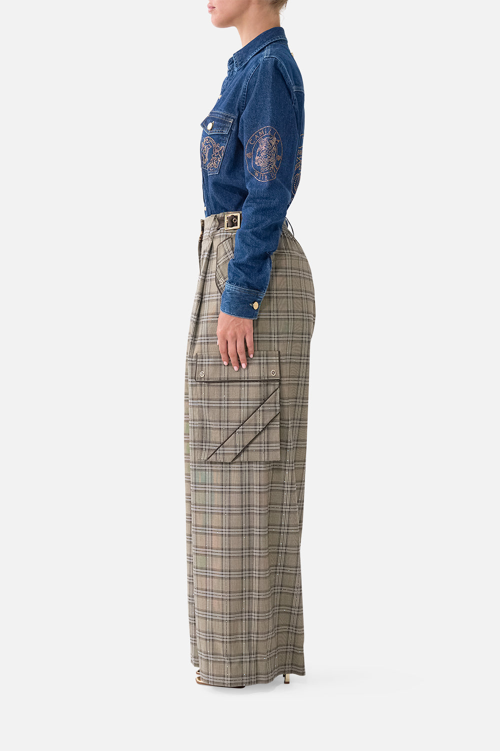 The CAMILLA SOPHY RELAXED SHIRT DENIM
