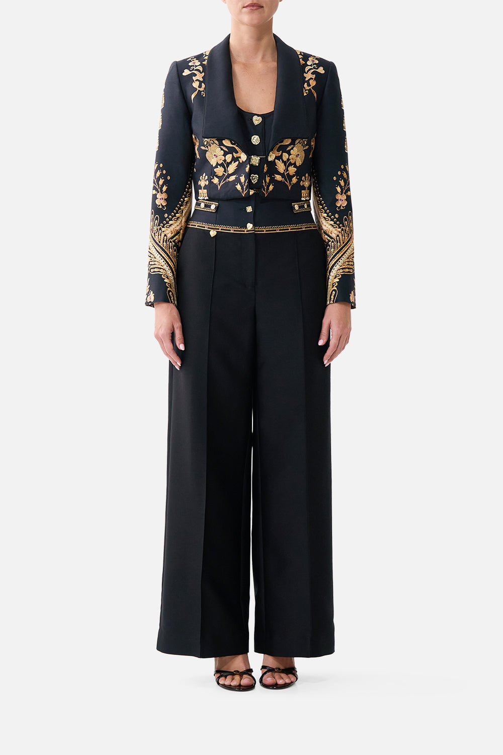 PANTALÓN SASTRE CON DETALLE DE BOTONES EN LA CINTURA TAURUS RISING