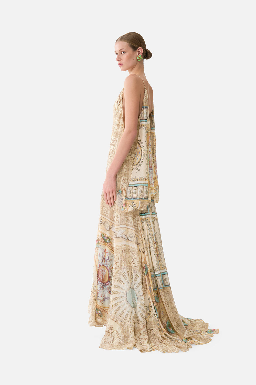 GOWN WITH DRAPED OPEN BACK A BELOVED BOUDOIR