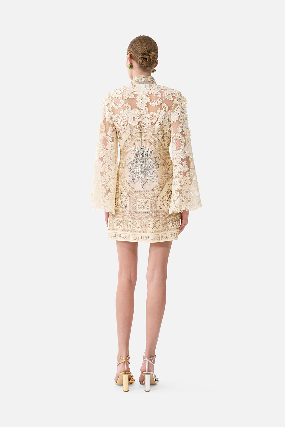 The A Beloved Boudoir Lace Sleeve Mini Shift Dress | CAMILLA US CAMILLA The A Beloved Boudoir Lace Sleeve Mini Shift Dress | CAMILLA US CAMILLA