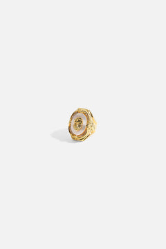 QUEEN OF CHARMS JAGGI HEAD RING GOLD