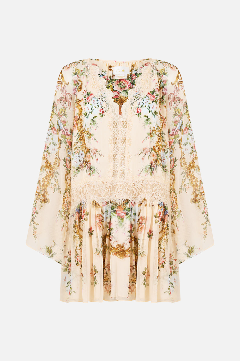 RELAXED SHORT DRESS WITH DROPPED WAIST A CERTAIN JE NE SAIS QUOI
