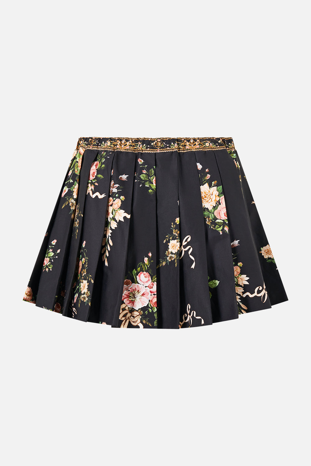 PLEATED MICRO MINI SKIRT VERSAILLES OR DIE