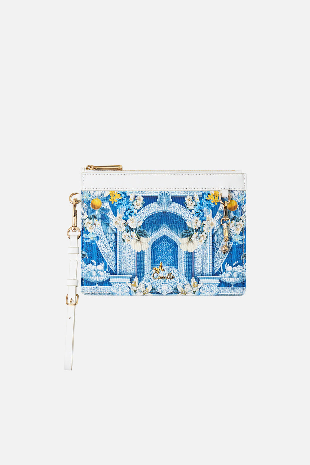 CARTERA DE MANO CON ASA DE PULSERA DE NADA GRANADA