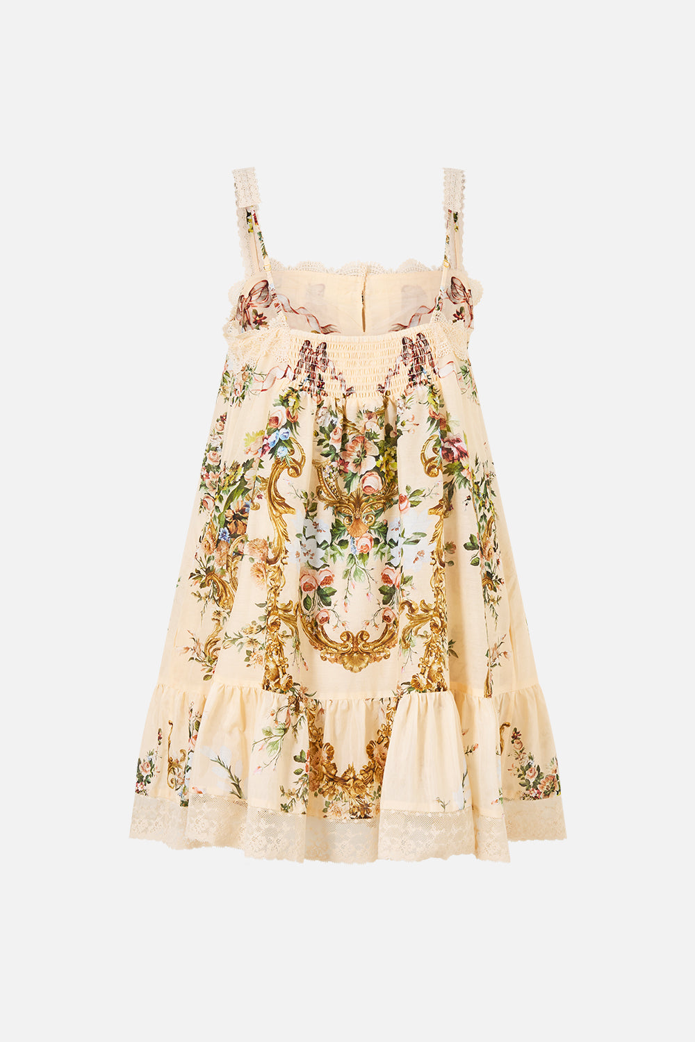 A-LINE SHORT DRESS WITH LACE A CERTAIN JE NE SAIS QUOI
