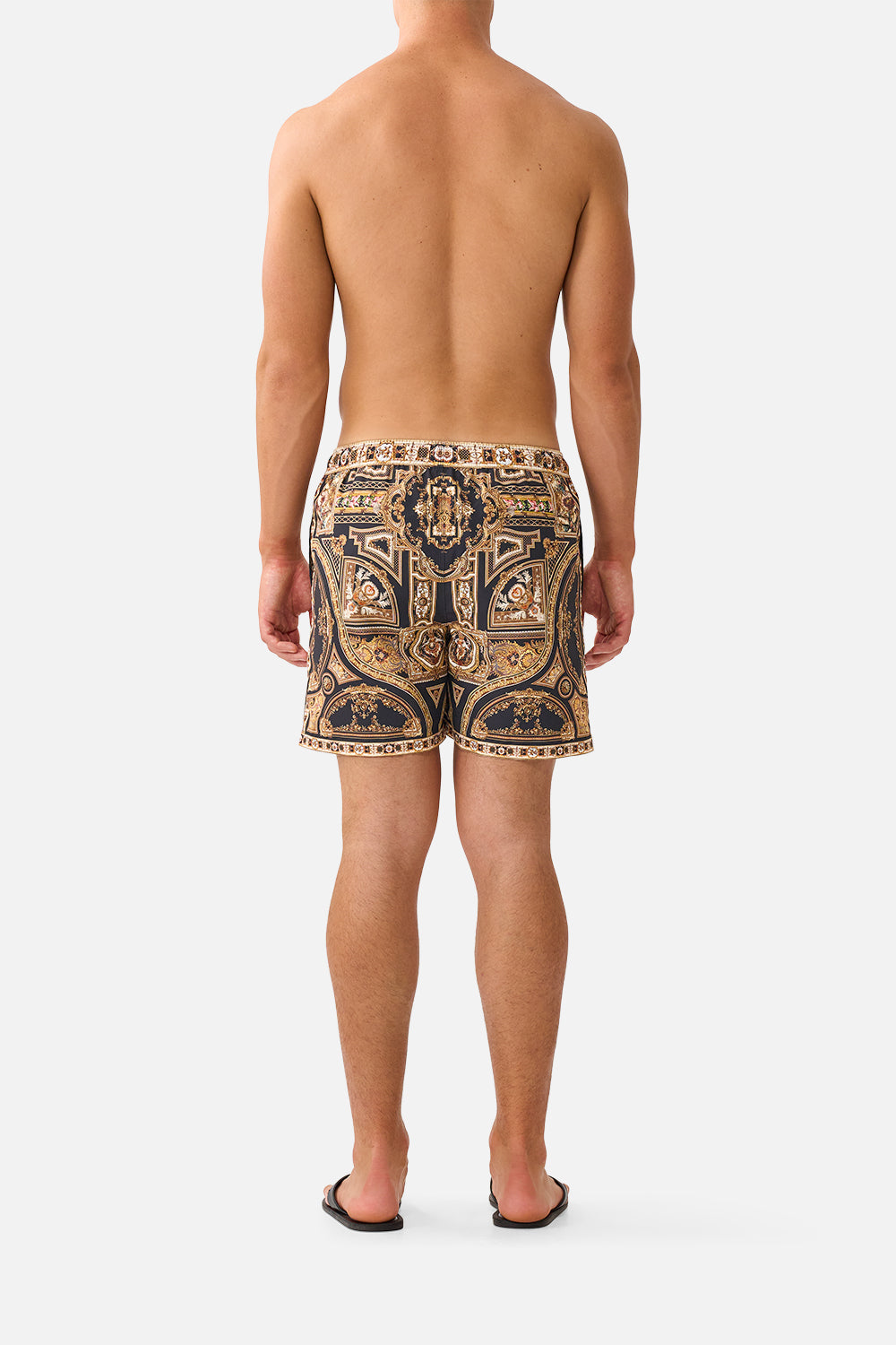 MID LENGTH BOARDSHORT WITH ELASTIC WAIST VERSAILLES OR DIE