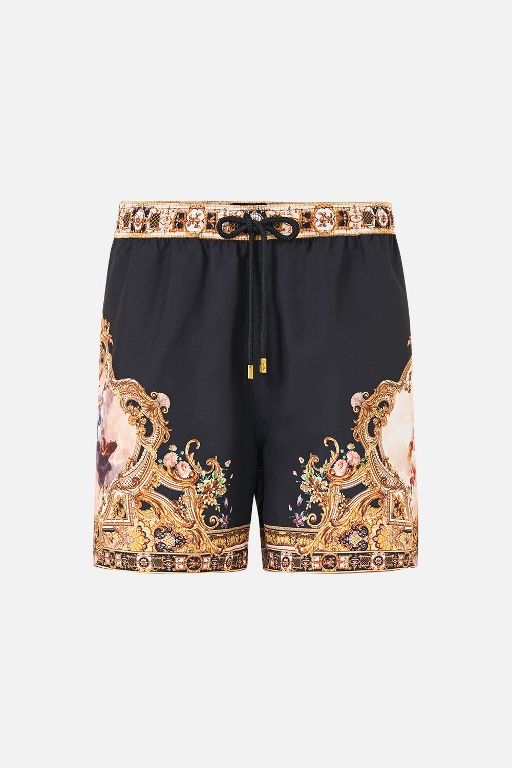 MID LENGTH BOARDSHORT WITH ELASTIC WAIST VERSAILLES OR DIE