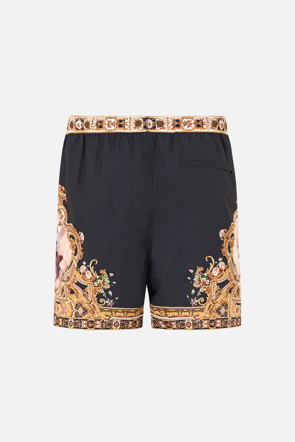 MID LENGTH BOARDSHORT WITH ELASTIC WAIST VERSAILLES OR DIE