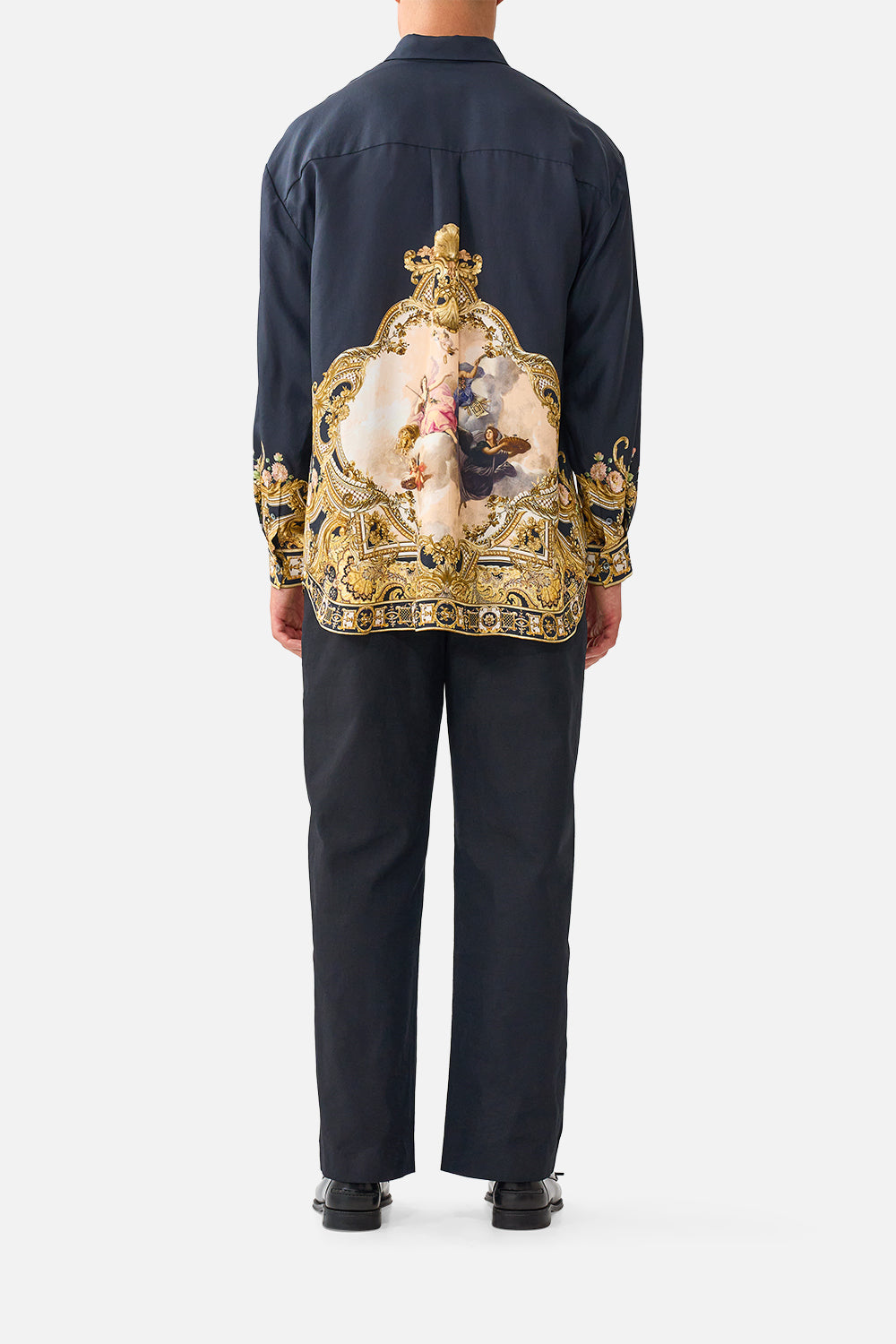 LONG SLEEVE OVERSIZED SHIRT VERSAILLES OR DIE