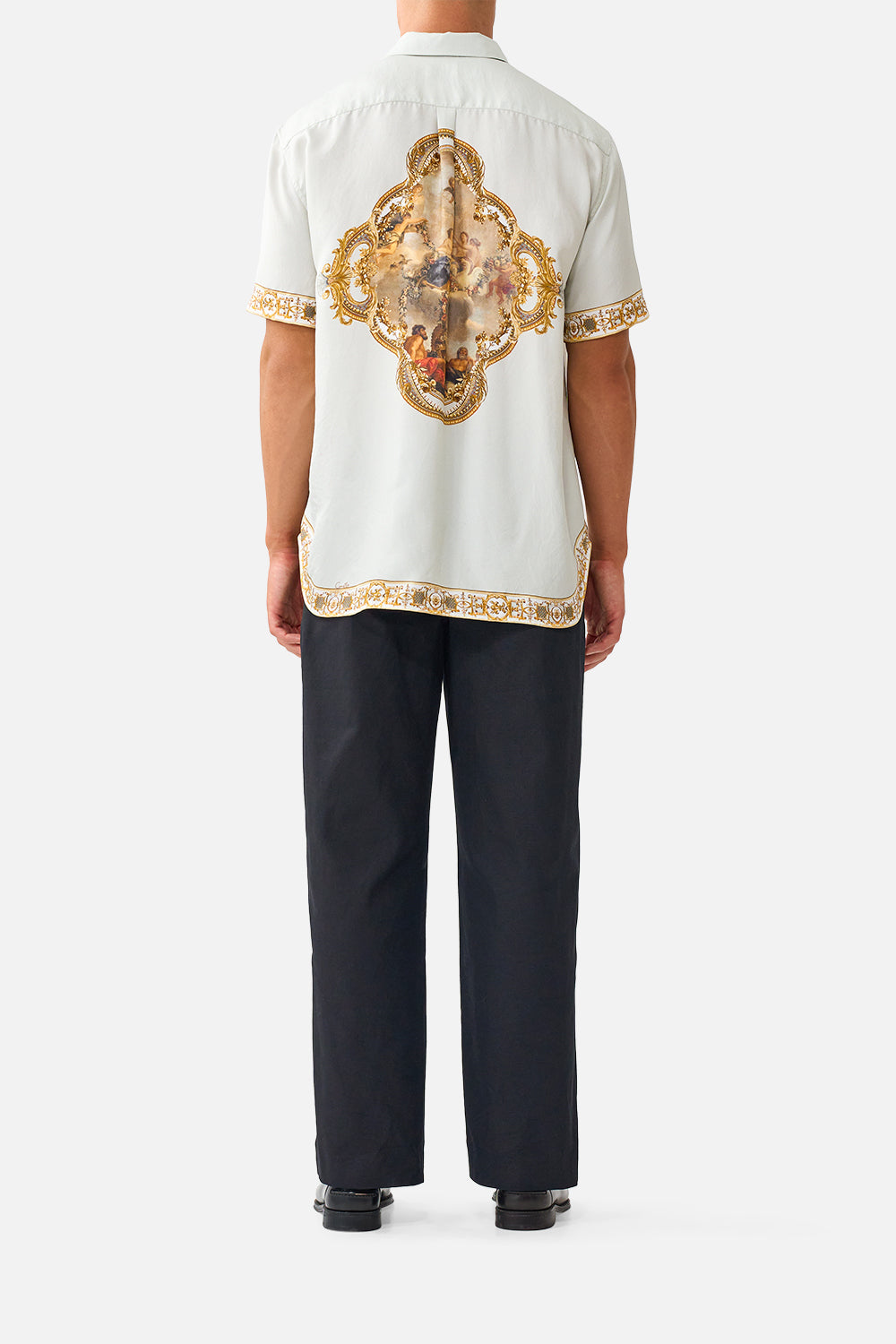 SHORT SLEEVE OVERSIZED SHIRT QUEEN OF BOHEMIA
